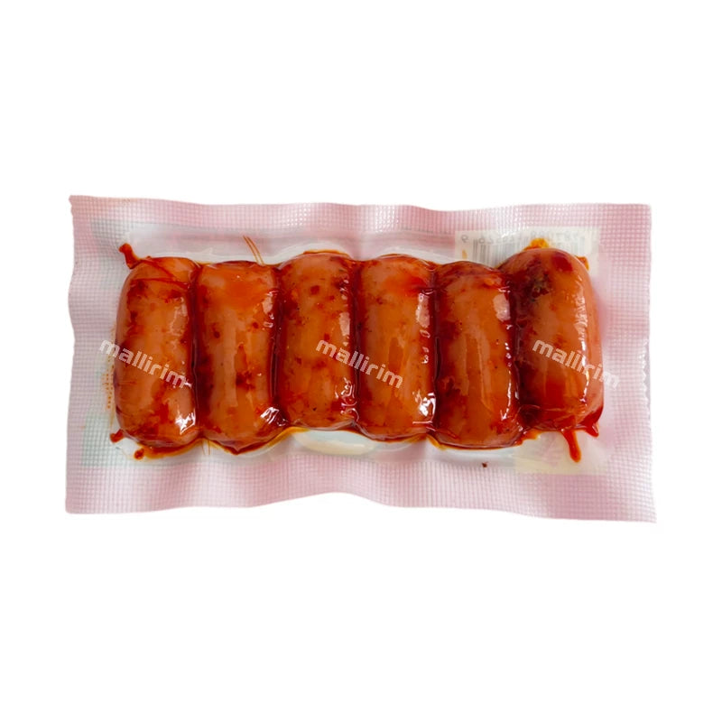 ** Ili Specialty M ** ran Gourmet Blue Crispy Sausage, Spicy 50g Bag, Sausage Kiza