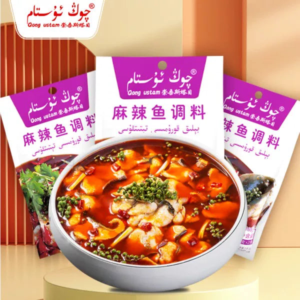Chongwustan spicy fish seasoning (3 pcs) , fresh hot pot