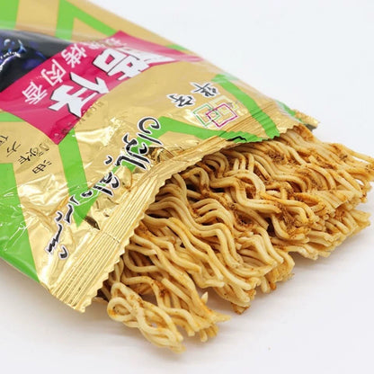 Amina/阿米娜公司酷仔蝙蝠侠油炸方便面孜然烤肉香美味干脆面零食